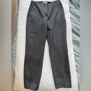 Aritzia Babaton Charcoal Zip-Up Pants